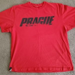 Vintage Nike Limited Edition T Shirt Prague Soccer